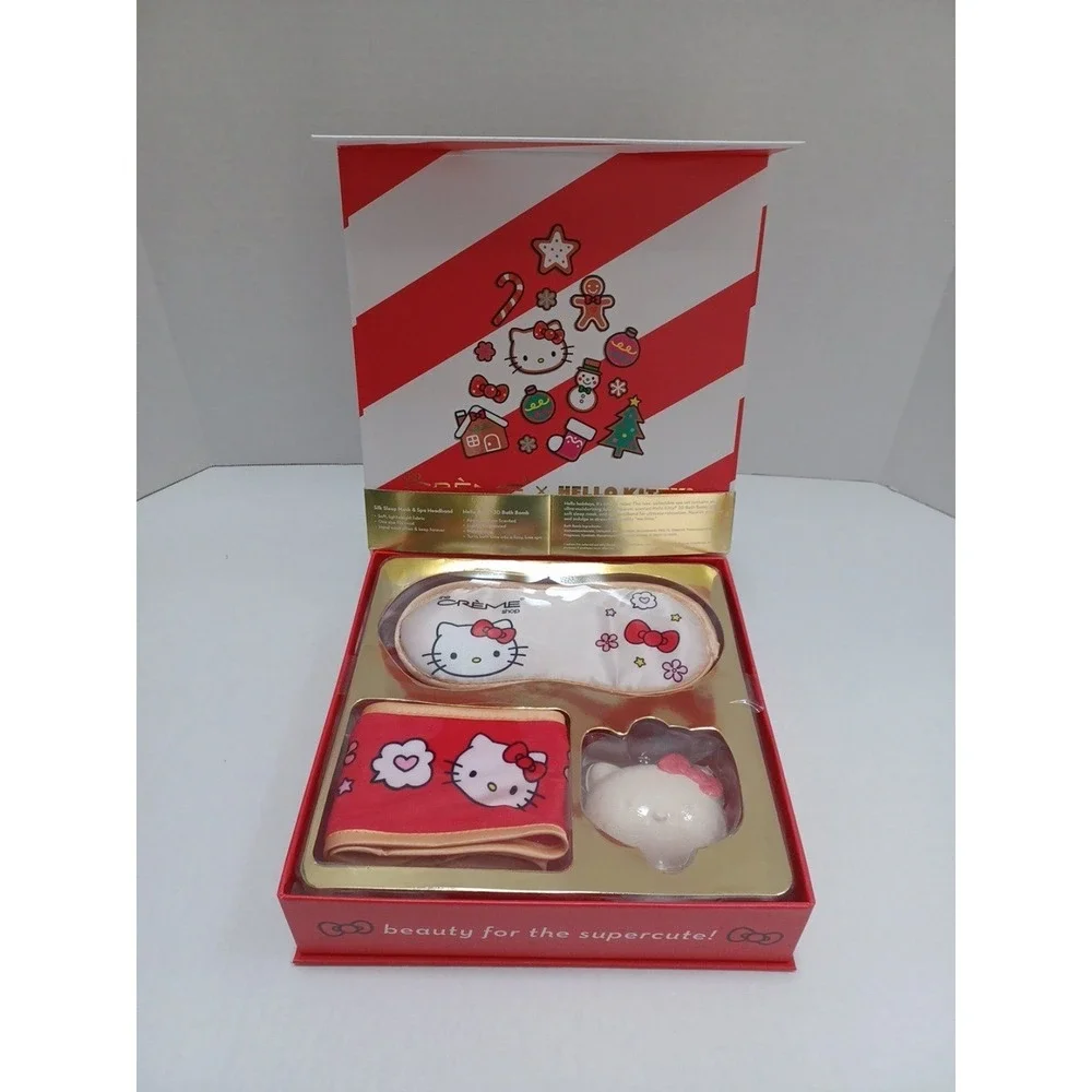 The Crème Shop x Hello Kitty Lovely 3-Piece Christmas Holiday Gift Set (NIB)